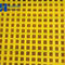 Round Aperture Customized Hole Type Polyurethane Screen Mat For Mining