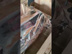 ब्लैक सिंथेटिक रबर ईपीडीएम सरफेस कोरोना निप्प रोल विथ सिंगल-लेयर रोल बॉडी स्ट्रक्चर