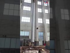 क्रोम कोटिंग कूलिंग रोलर डबल-शैल निर्माण