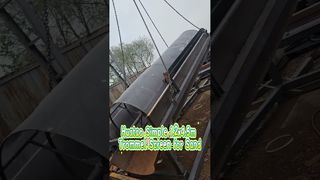 रेत के लिए हुआताओ सिंपल 1 2x4 5m ट्रॉमेल स्क्रीन