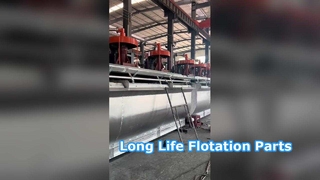 खनन के लिए पॉलीयुरेथेन फ़्लोटेशन रोटर और स्टेटर | लंबे समय तक पहनने वाले जीवन के प्लवनशीलता भाग