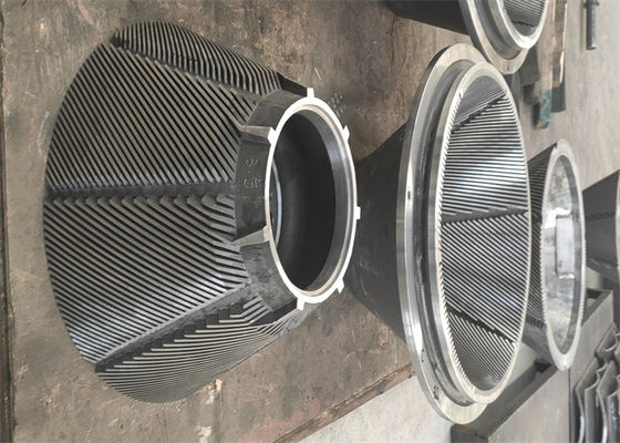 Conical Refiner Rotor and Stator for Paper Mill