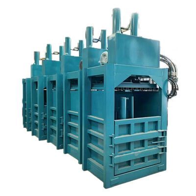 120 Tons Vertical Hydraulic Baler Machine For Carton Board Bale