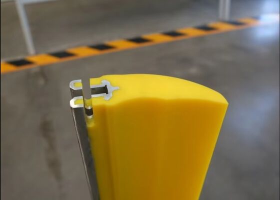 Polyurethane Conveyor Belt Cleaner Blue Blade Efficient Carryback Removal System