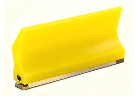 Conveyor Belt Cleaning Blade PU Material Low Belt Damage Quarry Conveyor System