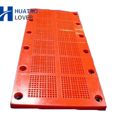 Modular Tensioned Polyurethane Screen Panels with Polyurethane Material and Embedded Steel Frame for High Screening Performance in Mining Industry