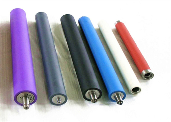 Rubber Coated 1500mm Diameter Industrial Conveyor Roller For Lamination Equipment