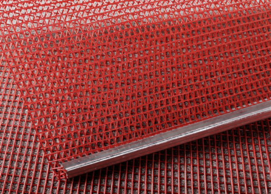Mining/Quarry Screen (Steel/S.S. + Polyurethane, 2-25mm Holes) – Metal/PU Hooks, High Screening Efficiency & Wear Resistance, Direct Substitute For Ando Tufflex
