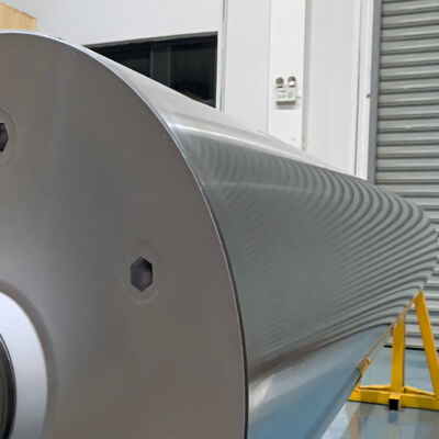 Flame Treater Roller with Q355B Inner Tube 0.1mm Runout and 0.1mm Cylindricality for Bi-Oriented Stretching Film