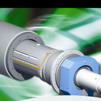 Customized Rubber Crownning Soft Calender Roller with 91±2 Shore D Hardness and ≤0.02mm Runout for Oil Circulation