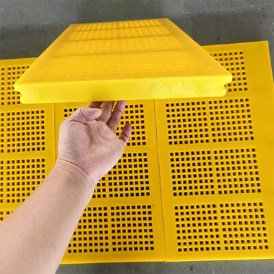 Rubber Surface WS85 Modular Screen Moulded For Vibrating Screen Equipment with 20mm,30mm,40mm Thickness