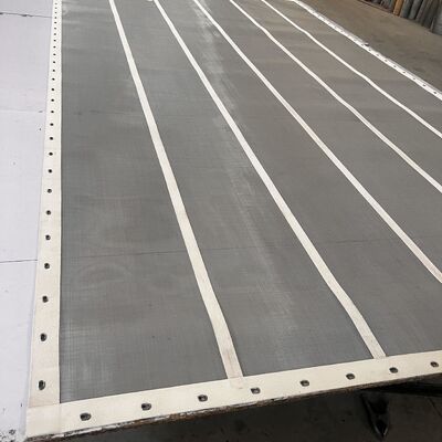 0.1mm Opening Corrosion Resistant Plain Weave Stainless Steel Screen Mesh for Quarry and Mining Applications