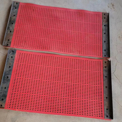 1m Thai Composite Rubber Screen Panel with 3mm Aperture and 5-10x Longer Life Than Metal