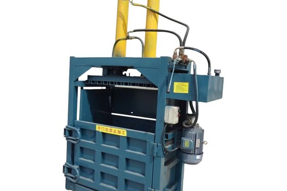 120 Tons Vertical Hydraulic Baler Machine For Carton Board Bale