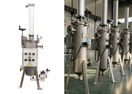 Automatic Pneumatic Scraper Type Self-Cleaning Filter for Chemical Industry