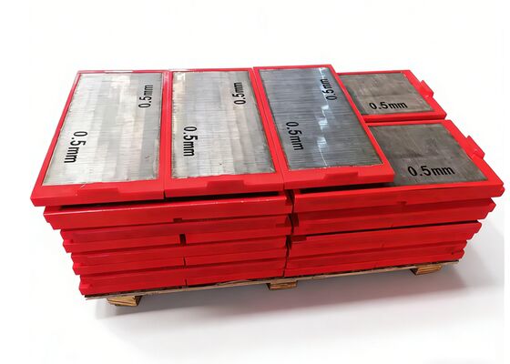 Anti-Clogging SS316L Polywedge Screen Panel for Power Plant Desliming and Filtration
