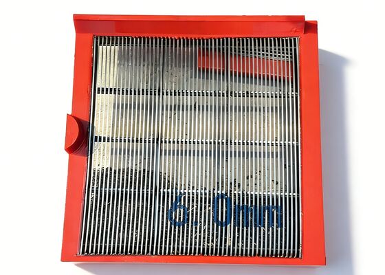 Customizable 3.5m Hopper Size Stainless Steel 316L Wedge Wire Screen for Mining Dewatering