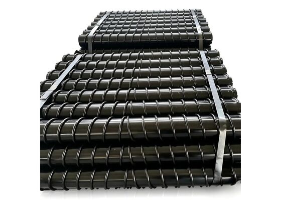 Conveyor Belt Trough Roller Set Steel Frame Bulk Material Handling Conveyor Use