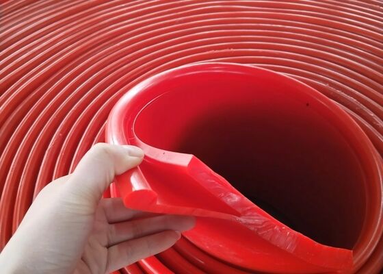 Urethane Conveyor Skirting Roll Abrasion Resistant Cement Conveyor Belt Accessories