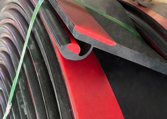 Urethane Conveyor Skirting Strip High Elasticity Aggregate Conveyor Belt Protection