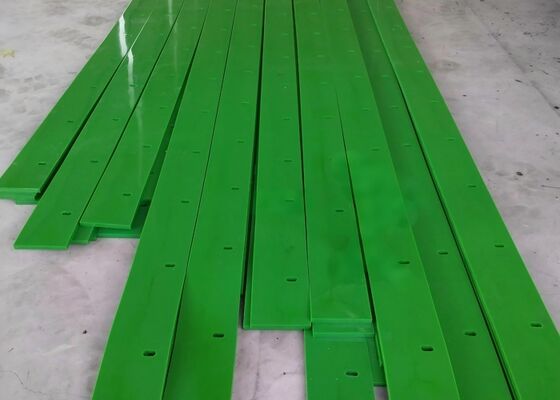 Polyurethane Conveyor Belt Sealing Strip Black PU Heavy Duty Quarry Conveyor Use