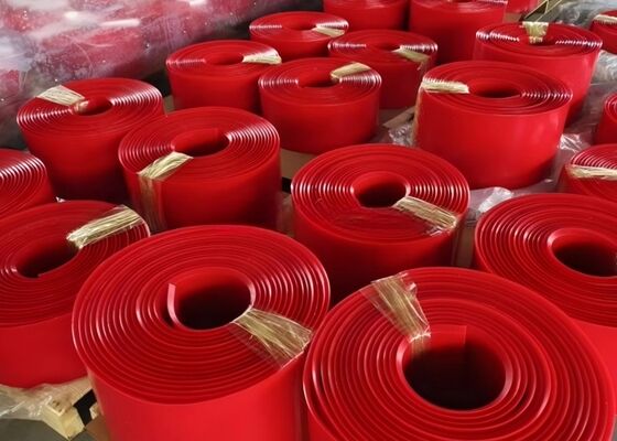 Polyurethane Skirting Roll 30 Meter Length High Tensile Conveyor Belt Protection
