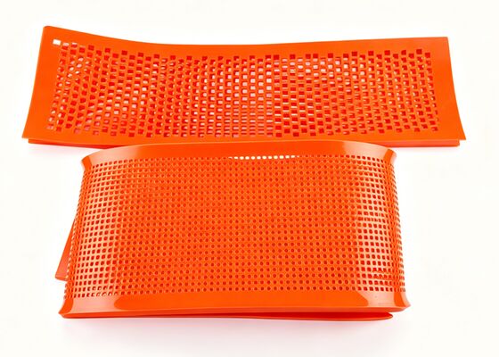 Boltless Snap-on Modular PU Flip Flop Panels 85 Shore A for Aggregate