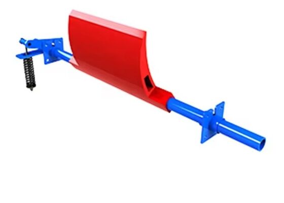 Industrial Conveyor Belt Scraper Polyurethane Blade Efficient Carryback Control Use