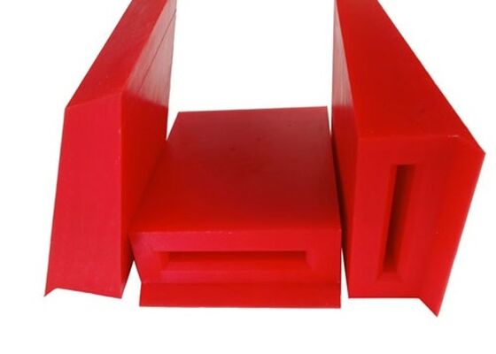 Conveyor Belt Cleaning Blade PU Material Low Belt Damage Quarry Conveyor System