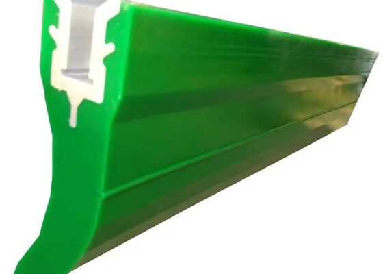 Conveyor Belt Polyurethane Blade Cleaner for Cement Plant Wear Resistant Design