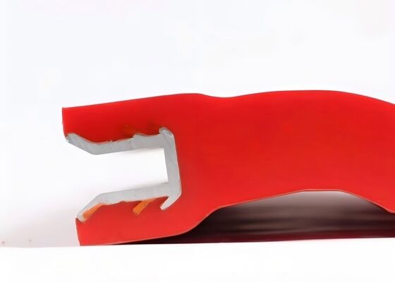 Polyurethane Conveyor Belt Cleaner Flexible Wear Resistant Blade Stone Crusher Use