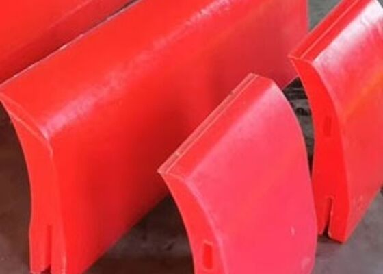 Conveyor Belt Cleaner System Polyurethane Blade Easy Replacement Mining Conveyor Part