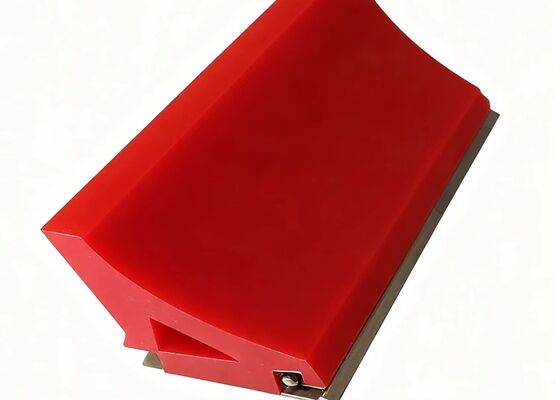 PU Belt Cleaner Blade for Mining Conveyor Excellent Impact Resistance Industrial Use