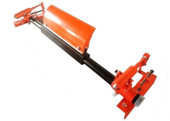 PU Conveyor Belt Cleaner Secondary Scraper Blue Blade Corrosion Resistant Structure