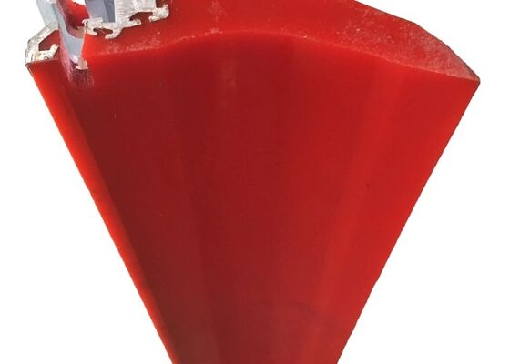 Polyurethane Belt Scraper for Mining Conveyor High Elasticity Low Belt Damage Design