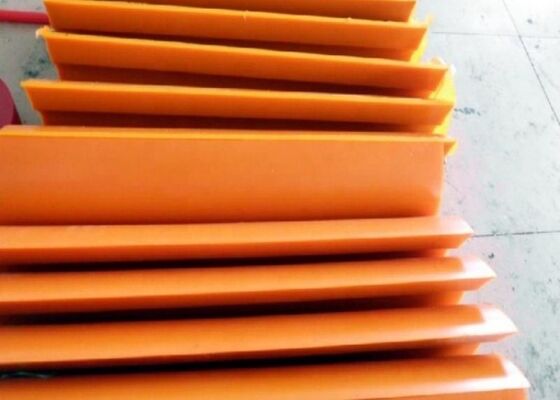 Primary PU Conveyor Belt Cleaner for Bulk Material Handling Abrasion Resistant Design
