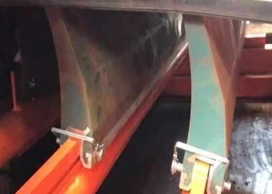 Industrial Conveyor Belt Scraper Polyurethane Blade Long Wear Life Easy Installation