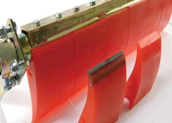 Mineral Sand Conveyor Belt Polyurethane Cleaner