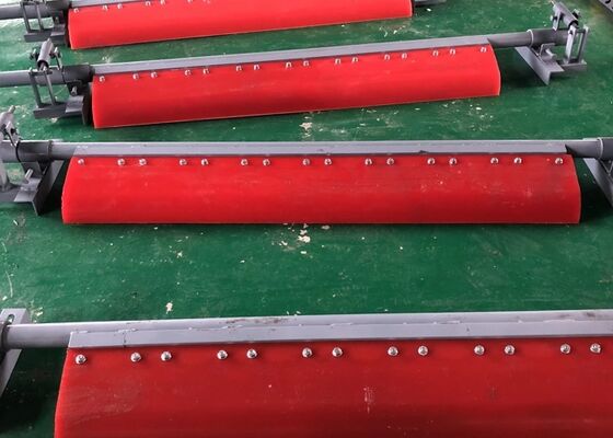 Conveyor Belt Scraper Polyurethane Blade Industrial Mining Conveyor Cleaning Solution