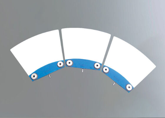 Industrial Ceramic Filter Plate Alumina Base 1 to 10 Micron Pore Chemical Filtration System