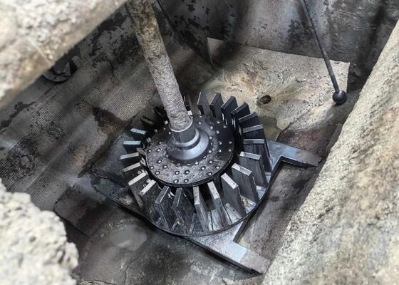 Mining Flotation Machine Rotor Stator Assembly Polyurethane Wear Resistant Yellow Slurry Mixing Parts