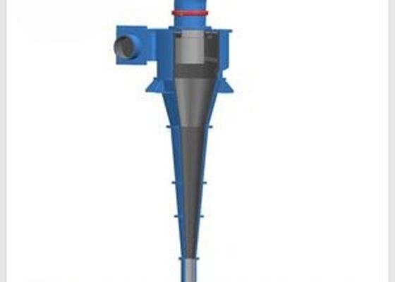 Polyurethane Hydrocyclone Cluster System Blue Corrosion Resistant Cyclone For Coal Washing
