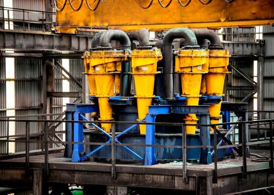 Wear Resistant Hydrocyclone Separator Mining PU Cyclone For Grinding Overflow Separation