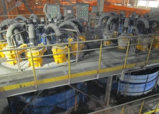 Wear Resistant Hydrocyclone Separator Mining PU Cyclone For Grinding Overflow Separation
