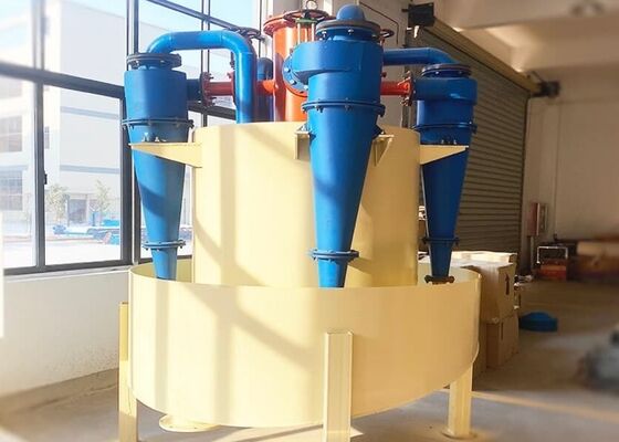 Mining Hydrocyclone Cluster System High Efficiency PU Cyclone For Tailings Recovery