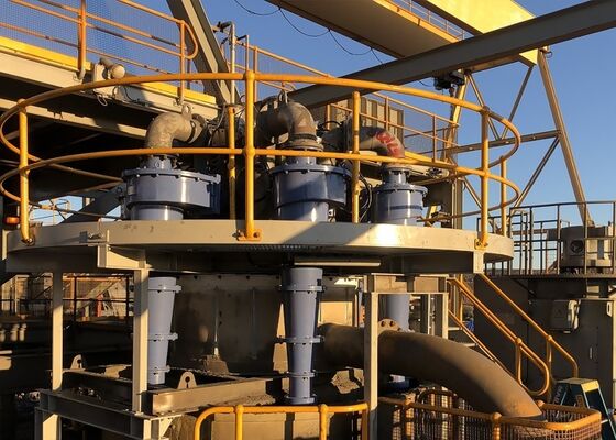 Wear Resistant Hydrocyclone Separator Mining PU Cyclone For Grinding Overflow Separation