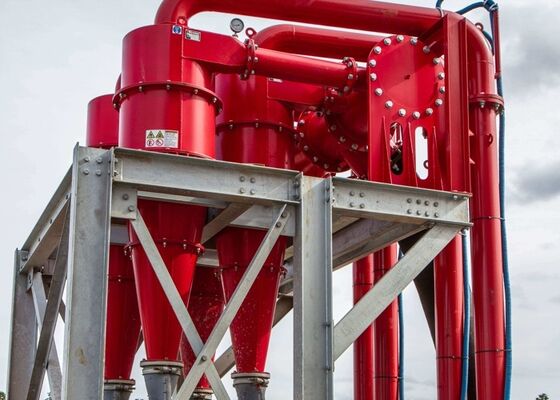 Wear Resistant Hydrocyclone Separator Mining PU Cyclone For Grinding Overflow Separation