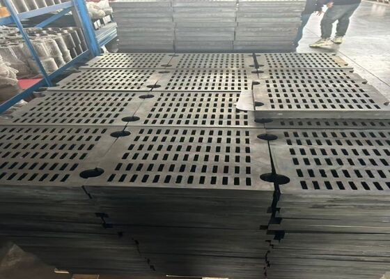 Cost Effective Mining Rubber Screen Panel with Custom Aperture