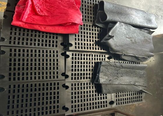 Poly Rubber Screen Panel for Harsh Mining Environments