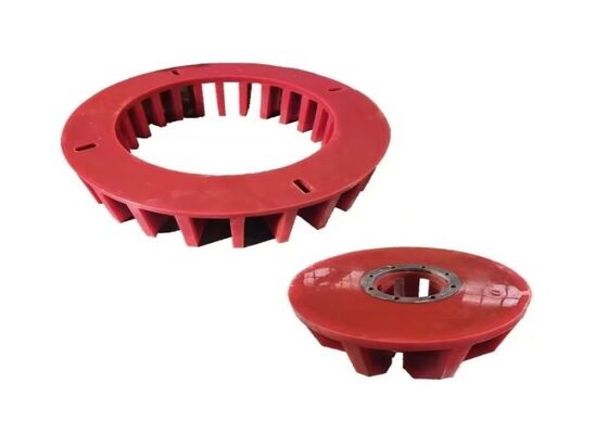 Polyurethane Flotation Impeller and Stator for Gold Recovery